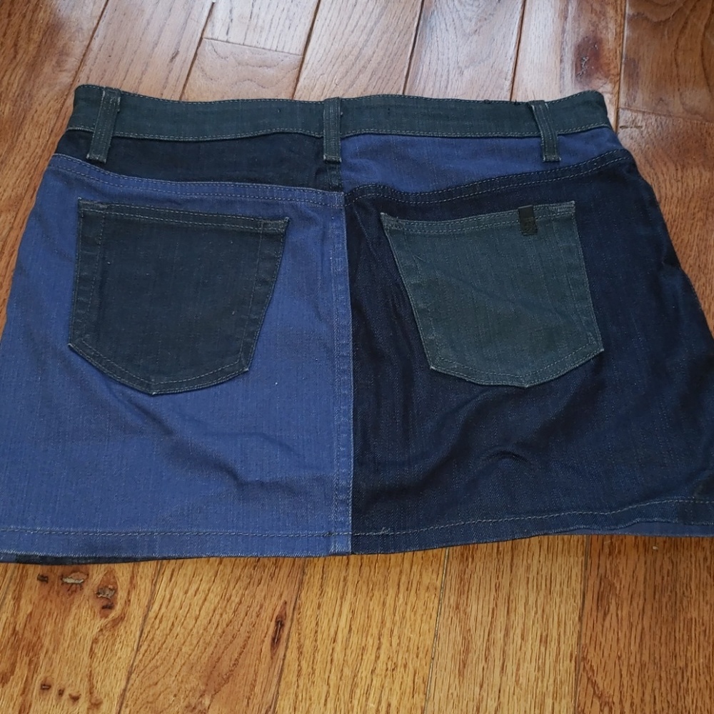 Joe's Patchwark Denim Mini